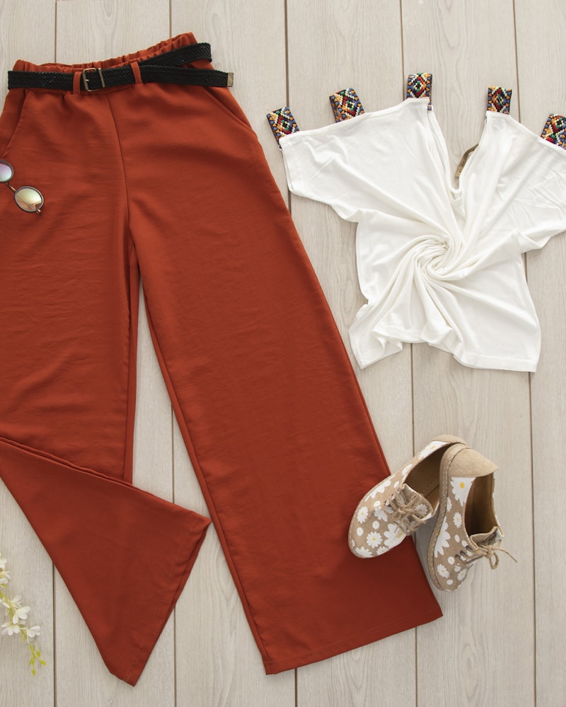 Pleated Midi Skirt - ảnh 3