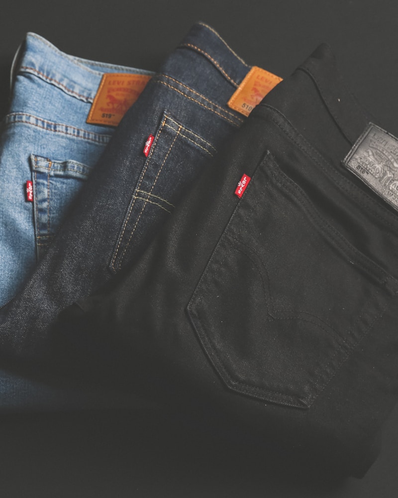 Slim Fit Dark Jeans