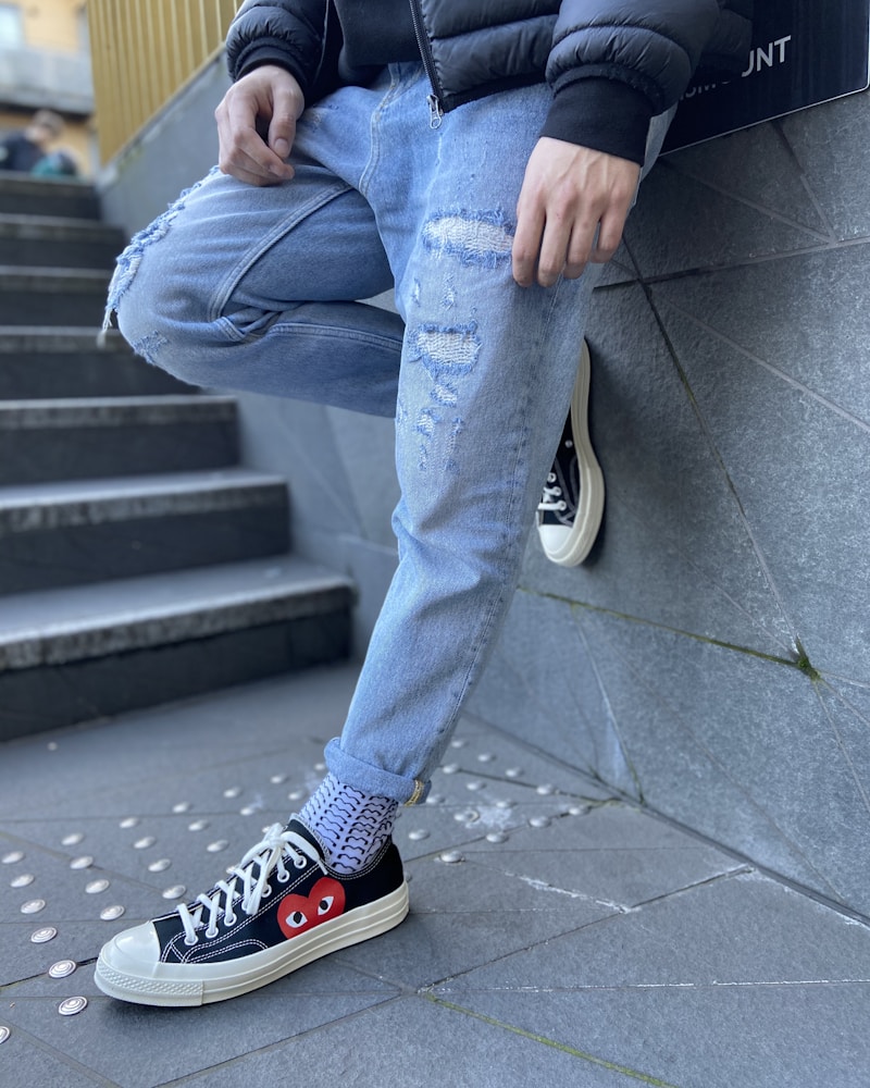 Slim Fit Dark Jeans - ảnh 3